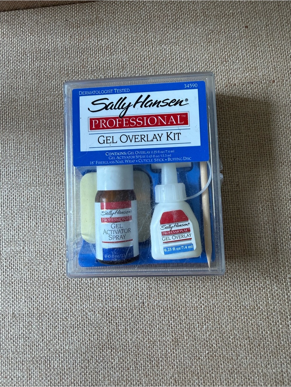 Professional Gel Overlay Kit - Blue Packaging